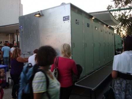 Mobil WC hygiena